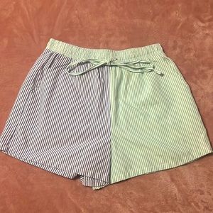 Striped Beach Shorts